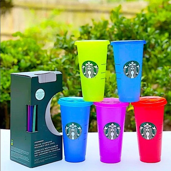 Starbucks UV-Reactive Tumblers - Change Color in the Sun - Picture 5 of 7